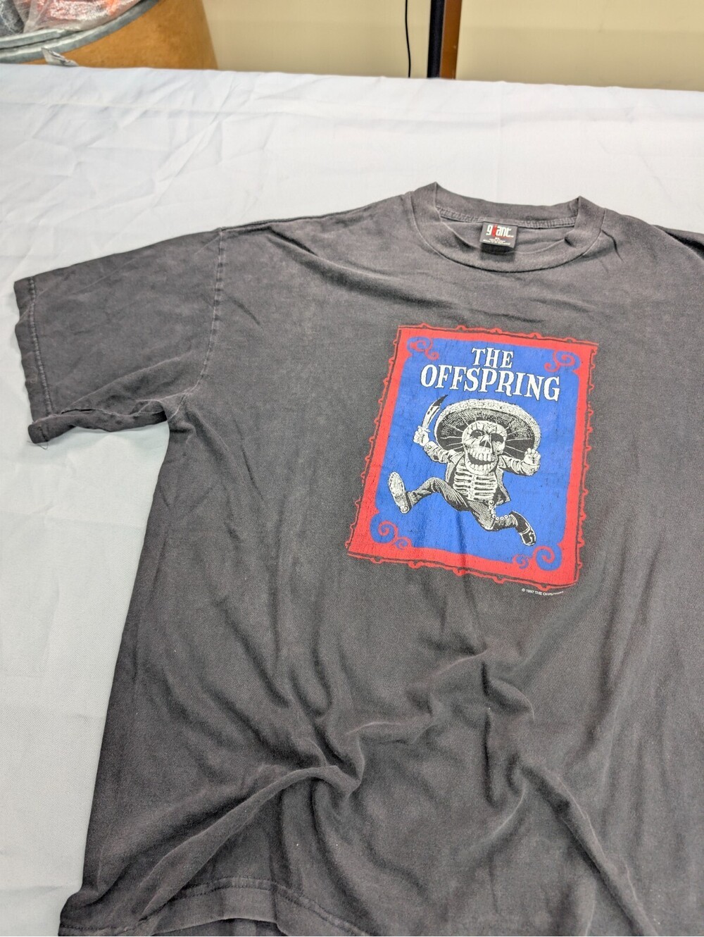 The Offspring Ixnay On The Hombre Tour Shirt Giant 1997 XL